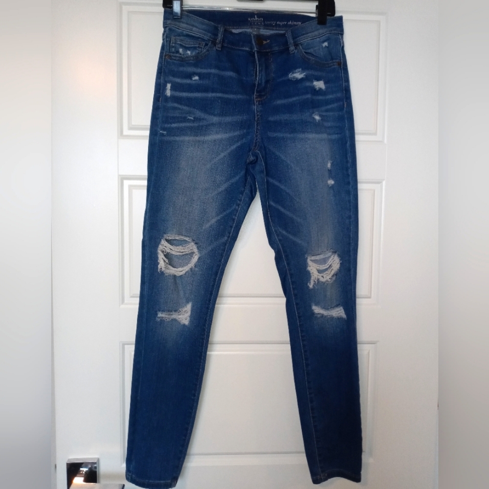 Bundle of 3 pairs of NY&Co High Rise / Waisted Skinny Jeans Size 8